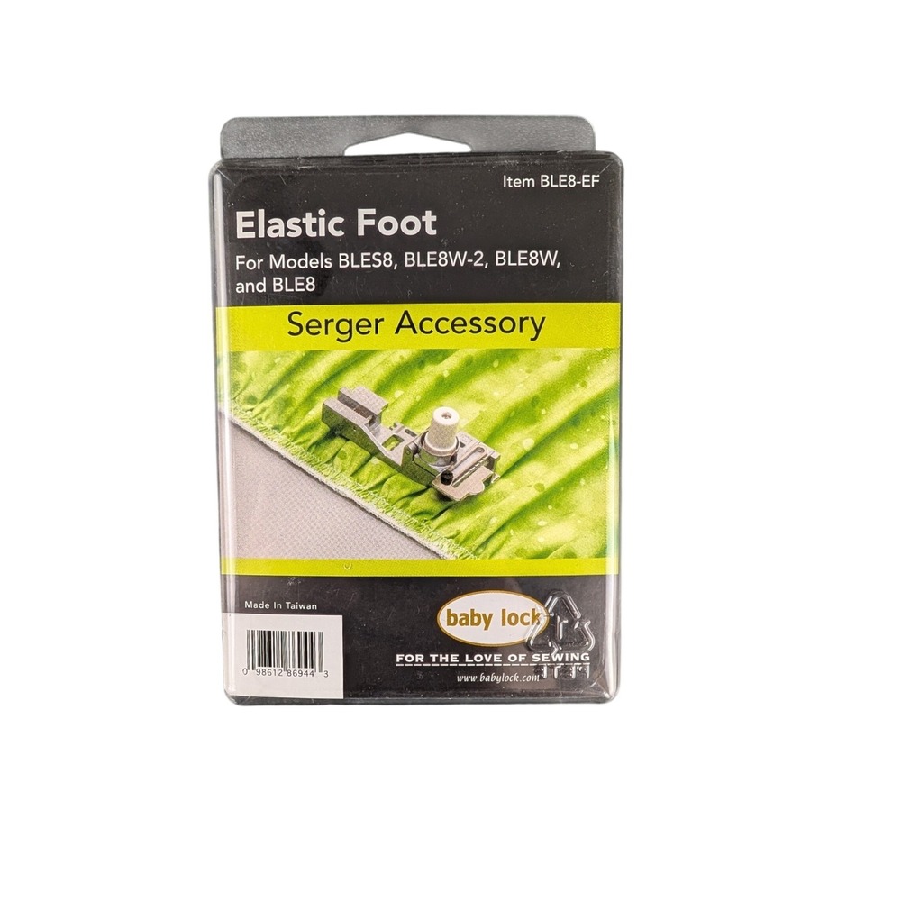 Baby Lock Elastic Foot Serger Accessory BLE8-EF for BLES8 BLE8W-2 BLE8W BLE8